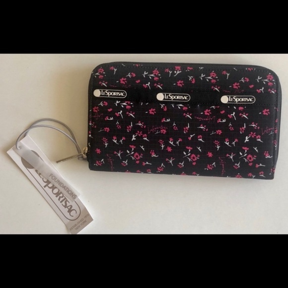 Lesportsac Bags Lesportsac Taylor Zip Around Wallet Ditsy Floral